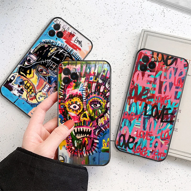 INS Street Graffiti Oil Painting Phone Case For iPhone 13 12 Mini 11 Pro Max SE 2020 10 X XR XS MAX 8 7 6S Plus TPU Black Cover
INS Street Graffiti Oil Painting Phone Case For iPhone 13 12 Mini 11 Pro Max SE 2020 10 X XR XS MAX 8 7 6S Plus TPU Black Cover