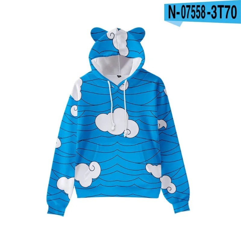 3D New Anime Ghost Slayer: Blade Printed Character Clothes Cat Ears Hooded Sweatshirt Adult Boys and Girls Children's Clothing
3D New Anime Ghost Slayer: Blade Printed Character Clothes Cat Ears Hooded Sweatshirt Adult Boys and Girls Children's Clothing