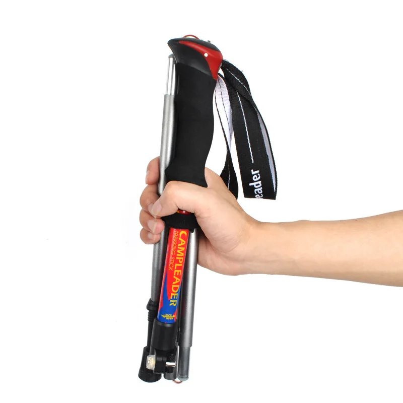 Ultra-light Folding Hiking Stick - 7075 Aluminum Alloy, 5-Section Foldable Staff for Outdoor Walking and Trekking
Ultra-light Folding Hiking Stick - 7075 Aluminum Alloy, 5-Section Foldable Staff for Outdoor Walking and Trekking