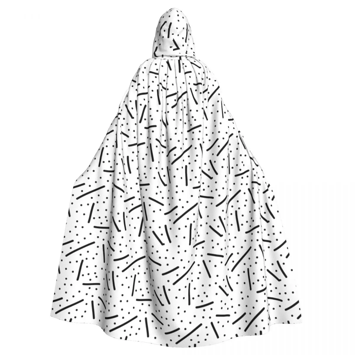 Abstract Dot Line Adult Cloak Cape Hooded Medieval Costume Witch Wicca Elf Purim Carnival Party
Abstract Dot Line Adult Cloak Cape Hooded Medieval Costume Witch Wicca Elf Purim Carnival Party