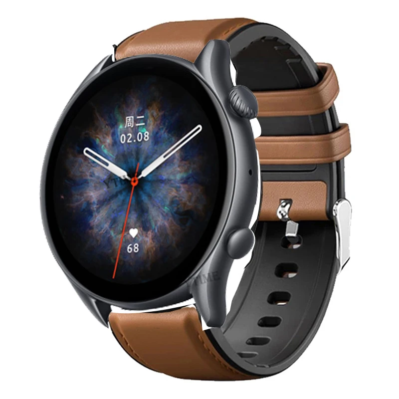 Ремешок кожаный и силиконовый для Xiaomi Amazfit GTR 3 Pro/ 2 2E/42 47 мм, браслет для часов Amazfit GTS 3 2 2E Bip S U Pro Correa
Ремешок кожаный и силиконовый для Xiaomi Amazfit GTR 3 Pro/ 2 2E/42 47 мм, браслет для часов Amazfit GTS 3 2 2E Bip S U Pro Correa