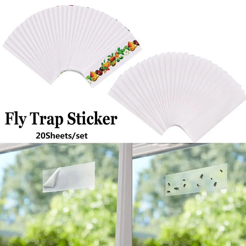20Pcs New Useful Household Window Pest Control Insects Catcher Fly Lure Flies Trap
20Pcs New Useful Household Window Pest Control Insects Catcher Fly Lure Flies Trap