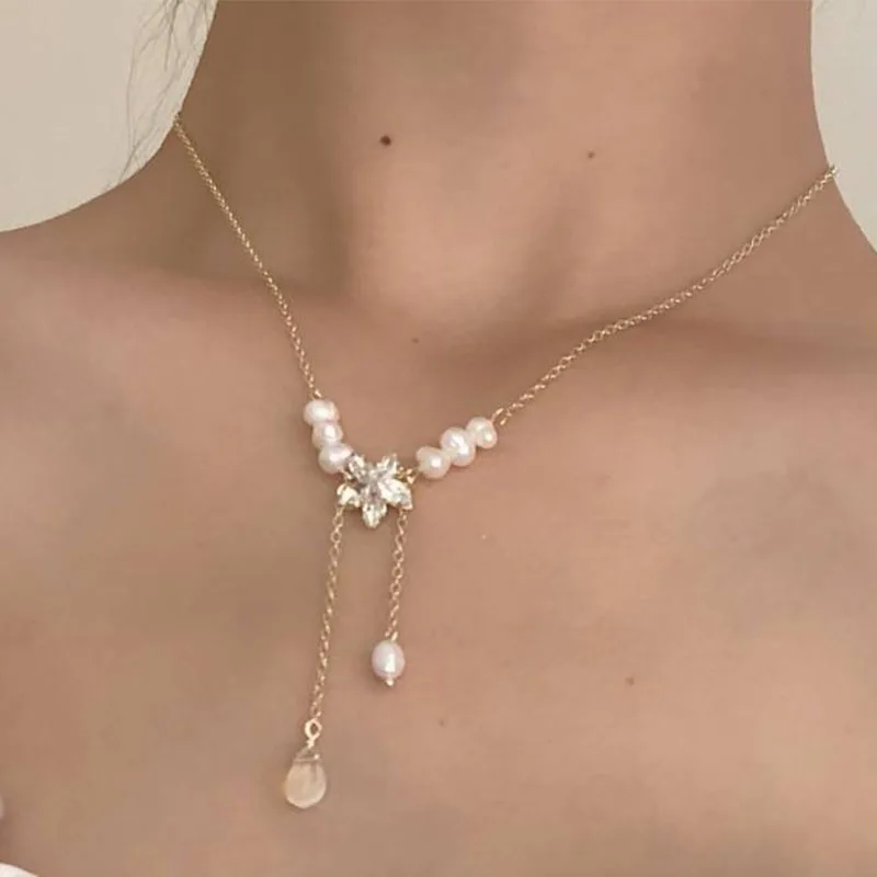 Korean Design Shell Butterfly Necklace Pendant Female Pearl Clavicle Chain 2022 New
Korean Design Shell Butterfly Necklace Pendant Female Pearl Clavicle Chain 2022 New