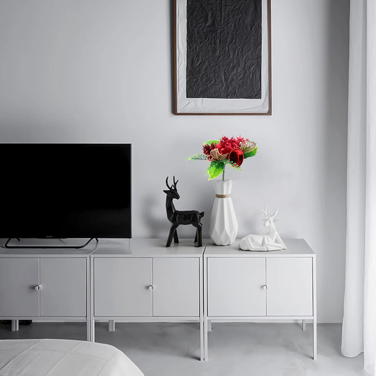 3Pcs Holly Flower Branch Berries Artificial Flower Wreath Tree Deocor Simulated Red Berry Artificial Pine
3Pcs Holly Flower Branch Berries Artificial Flower Wreath Tree Deocor Simulated Red Berry Artificial Pine