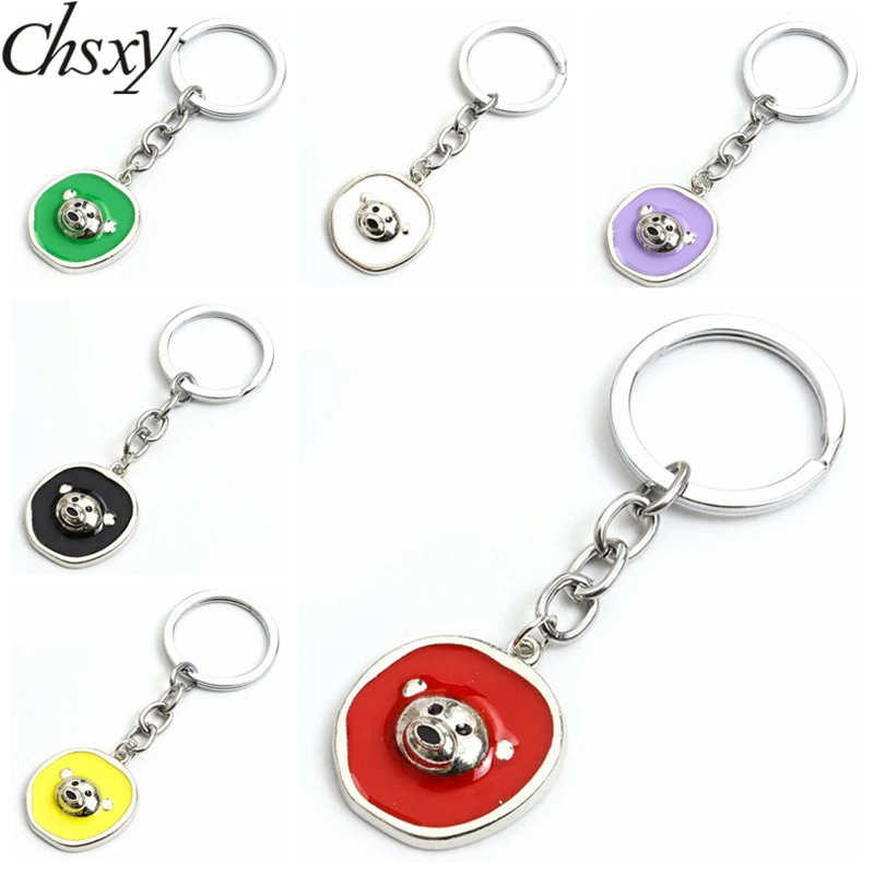 Cute Bear Enamel Keychain Multicolor Alloy Enamel Funny Animal Charms Pendant Keyring Keys Bags Accessories Jewelry Gift for Kid
Cute Bear Enamel Keychain Multicolor Alloy Enamel Funny Animal Charms Pendant Keyring Keys Bags Accessories Jewelry Gift for Kid