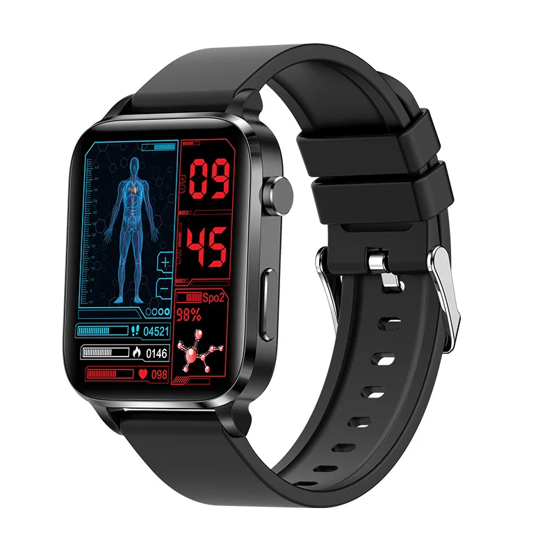 New F100 Body Temperature Smart Watch Blood Pressure Blood Oxygen Glucose Monitoring Remote Care Sports Smart Watch
New F100 Body Temperature Smart Watch Blood Pressure Blood Oxygen Glucose Monitoring Remote Care Sports Smart Watch