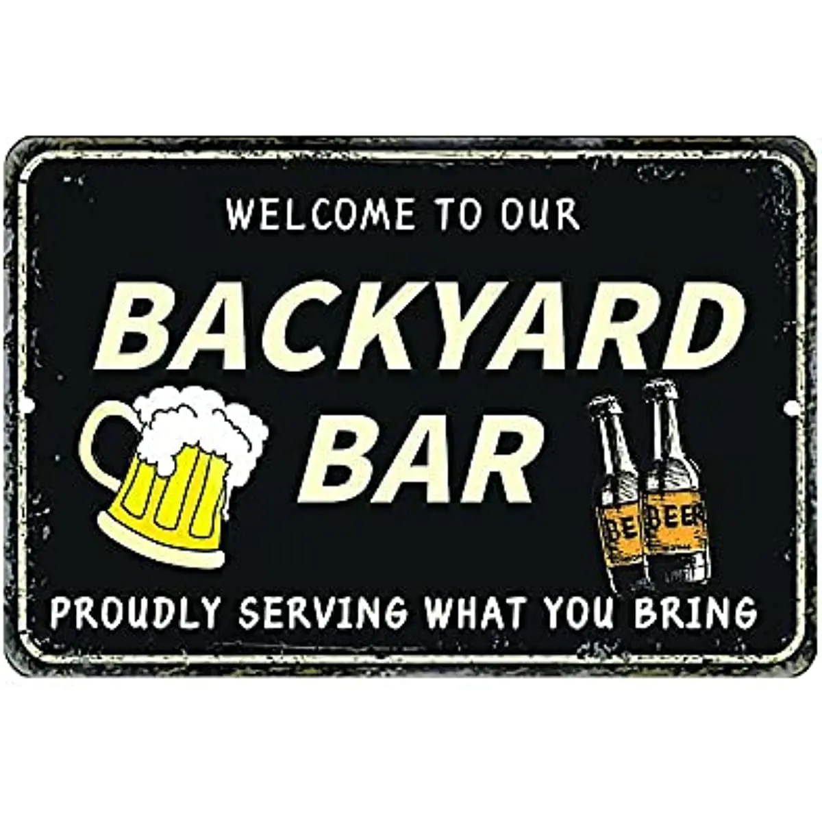 Welcome to Our Backyard Bar Tin Signs Vintage Bar,Home Bedroom Lounge Dining Room Kitchen Coffee Bar Work Office
Welcome to Our Backyard Bar Tin Signs Vintage Bar,Home Bedroom Lounge Dining Room Kitchen Coffee Bar Work Office