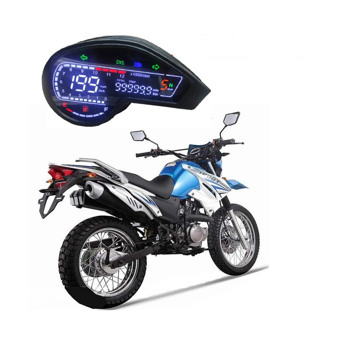 Цифровой светодиодный одометр, спидометр, тахометр для мотоцикла Honda NXR150 125 Bros 2003-2014 CRV XR150 GY200 Мексика Бразилия
Цифровой светодиодный одометр, спидометр, тахометр для мотоцикла Honda NXR150 125 Bros 2003-2014 CRV XR150 GY200 Мексика Бразилия