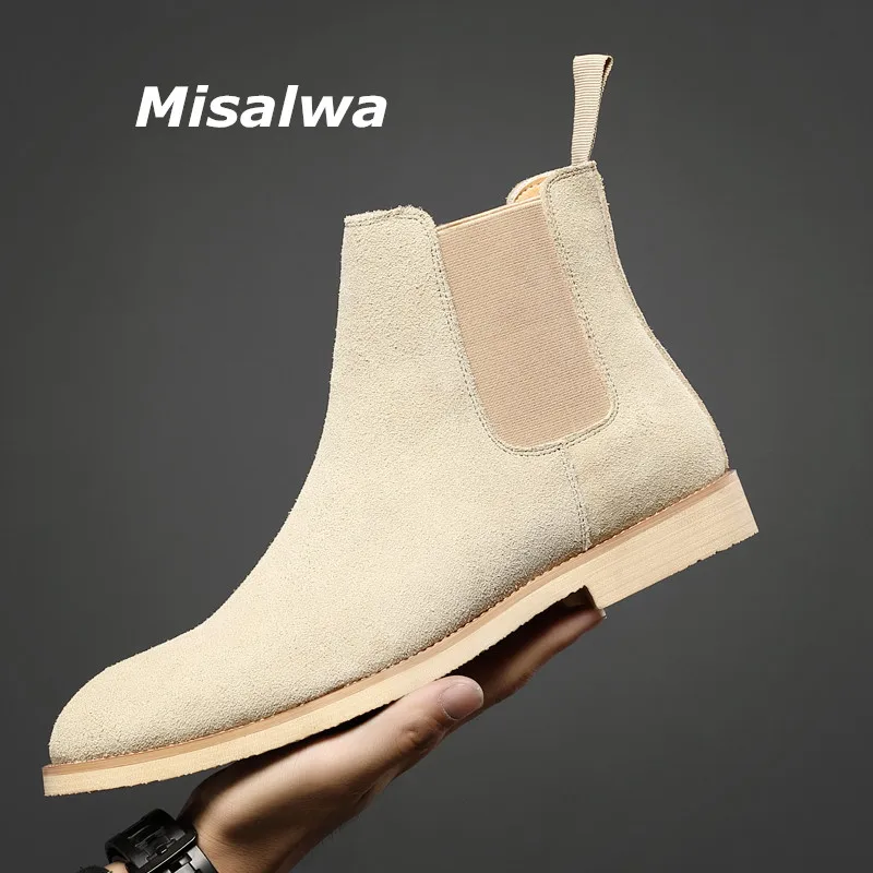 Misalwa Dropshipping Men Boots Luxury Spring/ Winter Elegant Chelsea Boots Men Cow Suede Leather Lovers' Shoes Plus Size 35 47
Misalwa Dropshipping Men Boots Luxury Spring/ Winter Elegant Chelsea Boots Men Cow Suede Leather Lovers' Shoes Plus Size 35 47