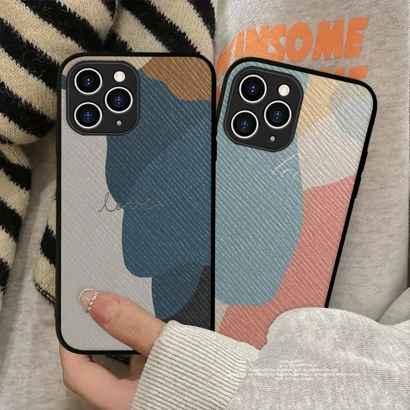 Abstract Geometric illustration Phone Case Hard Leather Case for iPhone 11 12 13 Mini Pro Max 8 7 Plus SE 2020 X XR XS Coque
Abstract Geometric illustration Phone Case Hard Leather Case for iPhone 11 12 13 Mini Pro Max 8 7 Plus SE 2020 X XR XS Coque