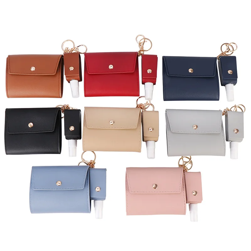 Leather Mask Storage Bag Mask Storage Clip 30ml Spray Alcohol Bottle Combination Mask Storage Portable Disinfectant Bottles
Leather Mask Storage Bag Mask Storage Clip 30ml Spray Alcohol Bottle Combination Mask Storage Portable Disinfectant Bottles