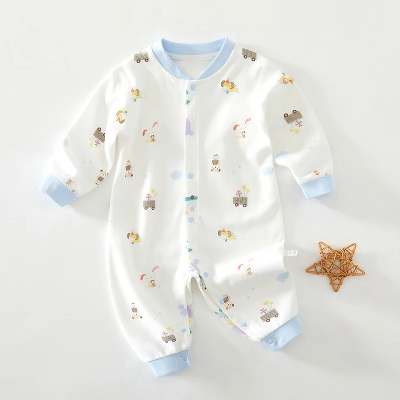 Baby Clothes Spring and Autumn Male Treasure Climb Climbing Clothes Single Breasted Baby Jumpsuit Autumn Boy Baby Clothes 
Baby Clothes Spring and Autumn Male Treasure Climb Climbing Clothes Single Breasted Baby Jumpsuit Autumn Boy Baby Clothes