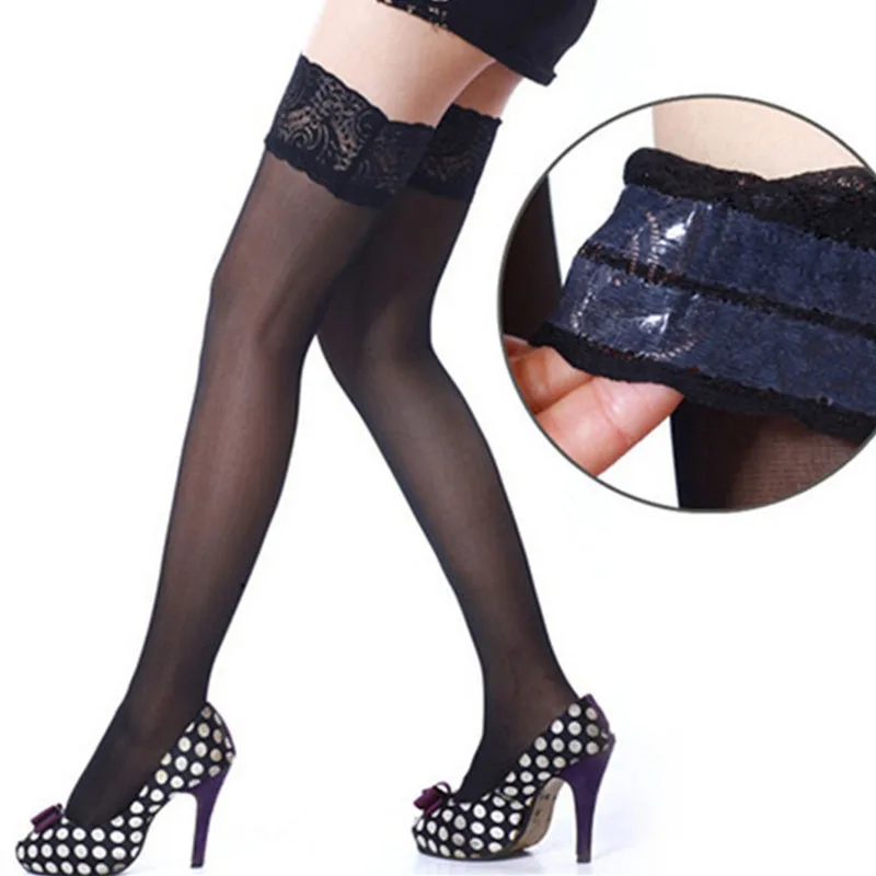 2022 Fashion Sexy Nylon Pantyhose Stockings Ultra-thin High-elastic Antiskid Silicone Lace Party Club Hosiery Socks for Women
2022 Fashion Sexy Nylon Pantyhose Stockings Ultra-thin High-elastic Antiskid Silicone Lace Party Club Hosiery Socks for Women