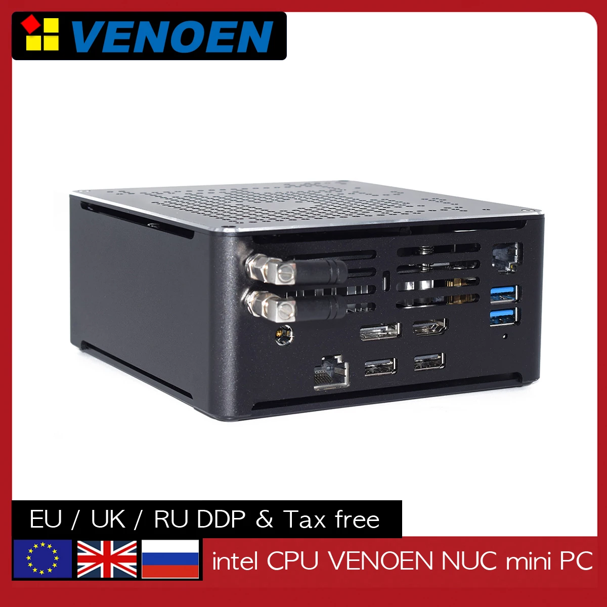 Nuc Inte Core i9 9880H 8-ядерный 16-поточный мини-ПК i7 8750H Windows 10 Pro 2,4G 5,8G WiFi Настольный игровой компьютер HDMI DP Type-C
Nuc Inte Core i9 9880H 8-ядерный 16-поточный мини-ПК i7 8750H Windows 10 Pro 2,4G 5,8G WiFi Настольный игровой компьютер HDMI DP Type-C