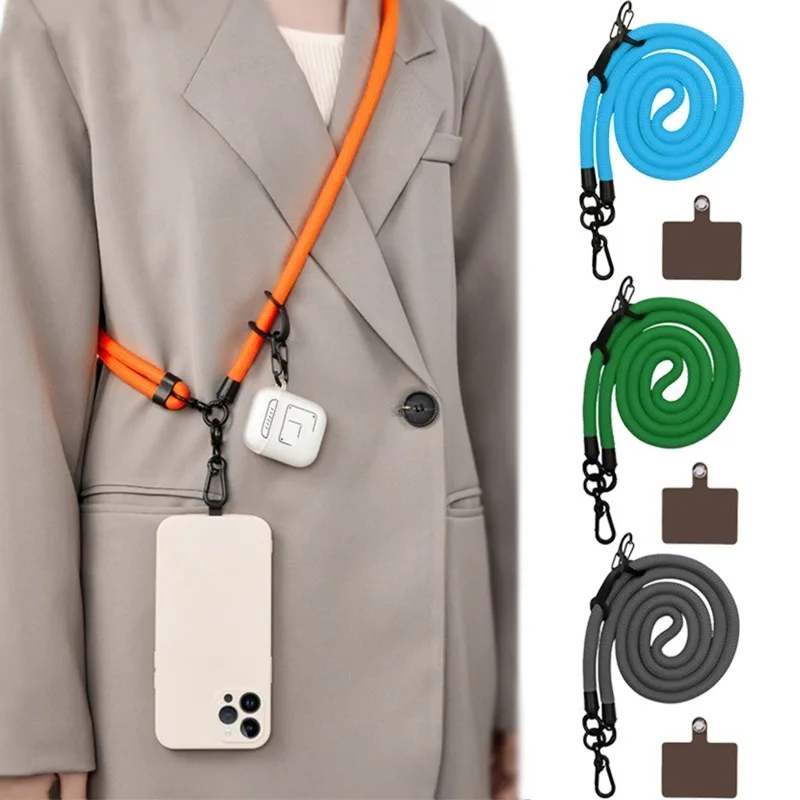 Phone Lanyard Universal Crossbody Phone Lanyards with Patch Adjustable Neck Rope for Iphone Samsung Xiaomi Phone Anti-lost Rope
Phone Lanyard Universal Crossbody Phone Lanyards with Patch Adjustable Neck Rope for Iphone Samsung Xiaomi Phone Anti-lost Rope