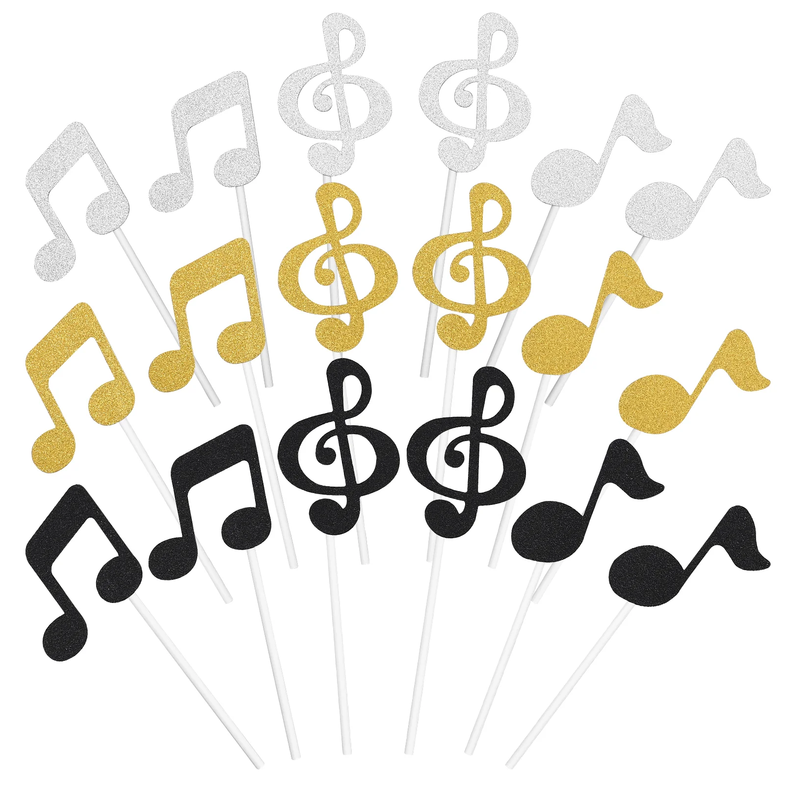 18 Pcs Music Cake Topper Cocktail Garnish Party Decorations Topersitos Para Comida Notes Cupcake Toppers
18 Pcs Music Cake Topper Cocktail Garnish Party Decorations Topersitos Para Comida Notes Cupcake Toppers