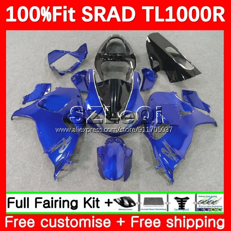 Glossy blue Injection SRAD For SUZUKI TL1000 TL 1000 R 1000R TL1000R 1998 1999 2000 2001 2002 2003 98 99 00 03 Fairings 85LQ.26
Glossy blue Injection SRAD For SUZUKI TL1000 TL 1000 R 1000R TL1000R 1998 1999 2000 2001 2002 2003 98 99 00 03 Fairings 85LQ.26