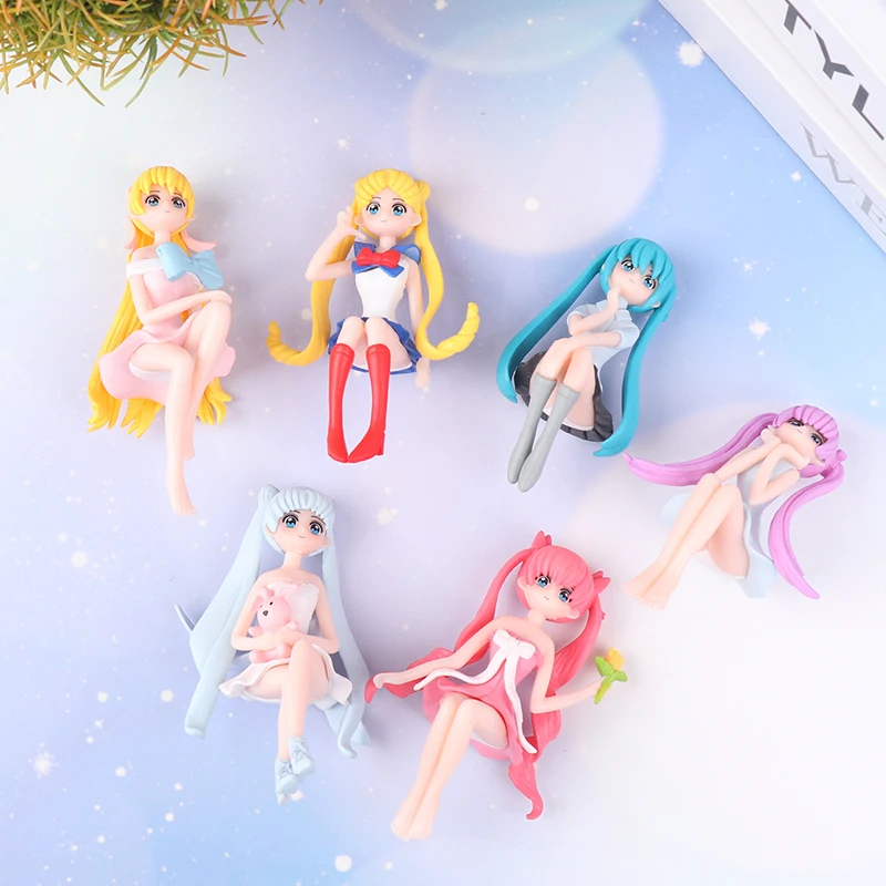 Anime Sailor Moon Figurine Break Time Figure Mercury Venus Jupiter Action Figure Doll Toys For Cake Decorations
Anime Sailor Moon Figurine Break Time Figure Mercury Venus Jupiter Action Figure Doll Toys For Cake Decorations
