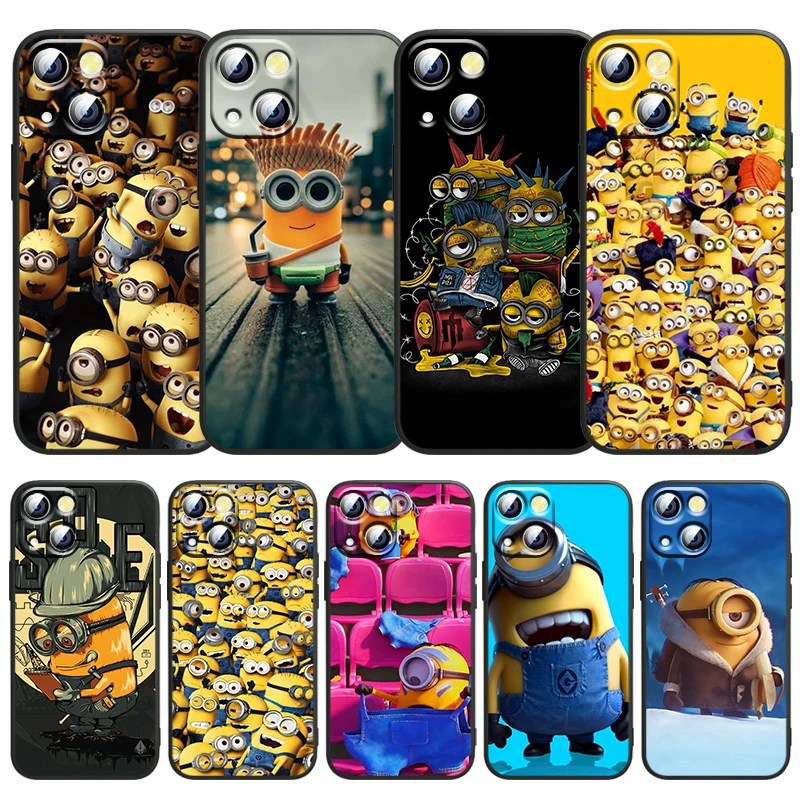 Anime Movie Minions Cartoon Phone Case For Apple iPhone 14 13 12 11 SE XS XR X 7 8 mini Plus Pro MAX 2020 Black Soft FUnda TPU
Anime Movie Minions Cartoon Phone Case For Apple iPhone 14 13 12 11 SE XS XR X 7 8 mini Plus Pro MAX 2020 Black Soft FUnda TPU