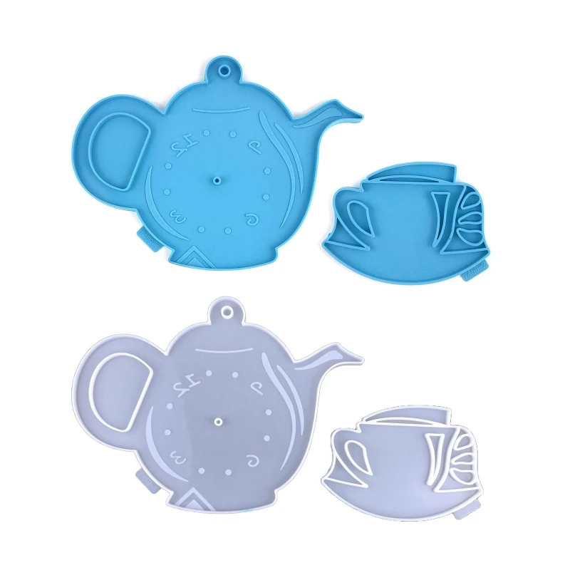 41QC Kettle Tea Cup Clock Silicone Molds Epoxy Molds for Resin DIY Jewelry Making
41QC Kettle Tea Cup Clock Silicone Molds Epoxy Molds for Resin DIY Jewelry Making