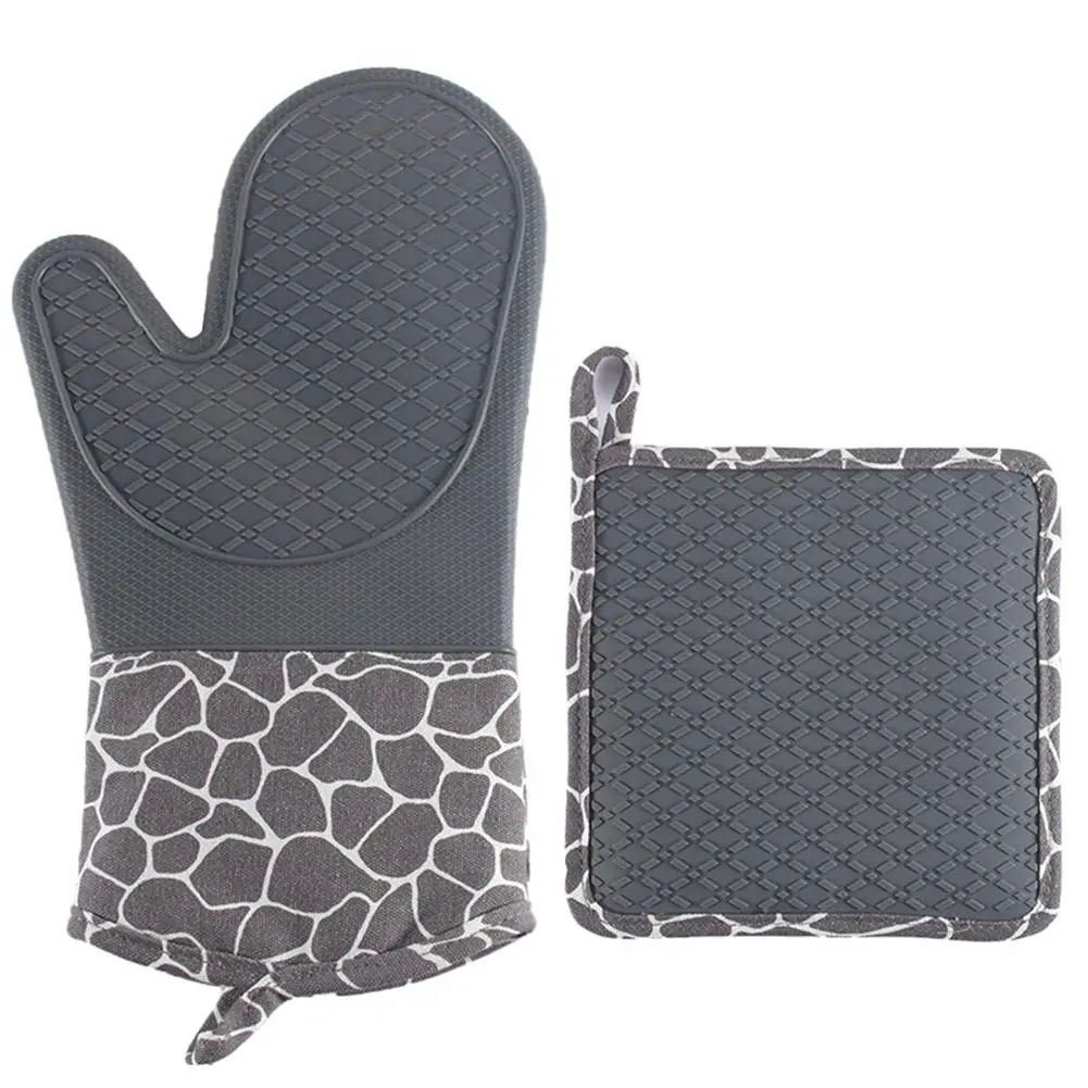 1set Household Kitchen Bar Bakeware Insulated Oven Gloves Silicone Heat-proof Gloves Oven Mitts Microwave Oven Baking Tools
1set Household Kitchen Bar Bakeware Insulated Oven Gloves Silicone Heat-proof Gloves Oven Mitts Microwave Oven Baking Tools