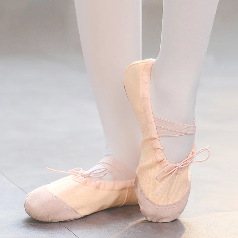 USHINE Upgrade Canvas Ballet Shoes Flat Ballet Dance Slipper Dance Shoes Women Kids Children Classic Split-Sole Soft Leather
USHINE Upgrade Canvas Ballet Shoes Flat Ballet Dance Slipper Dance Shoes Women Kids Children Classic Split-Sole Soft Leather