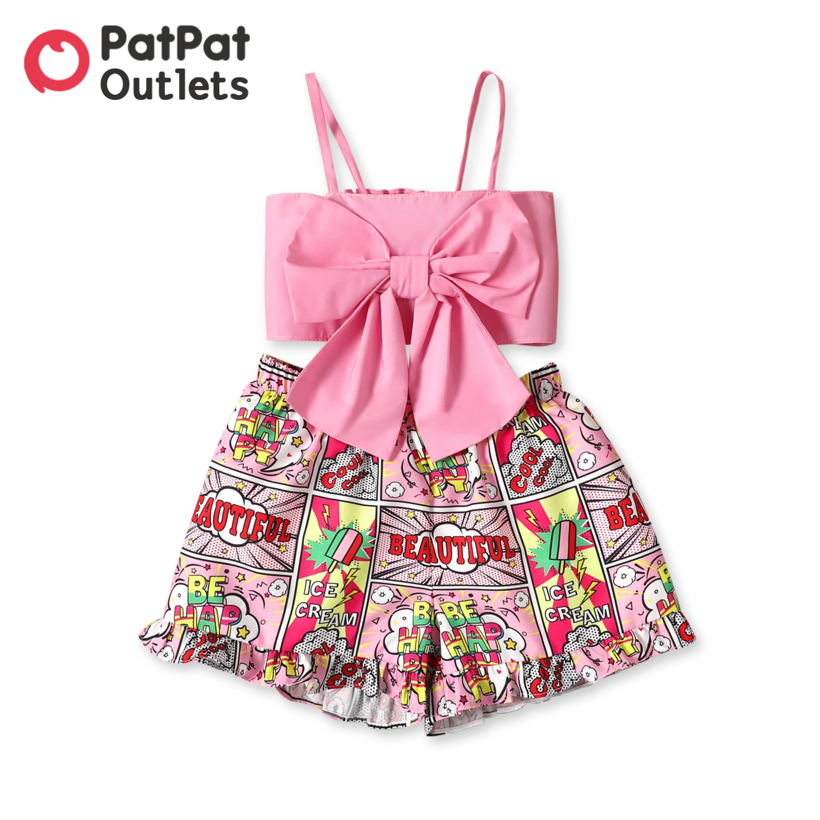 PatPat 2pcs Outfits Summer Newborn Baby Girl Clothes Cute All Over Lemon Print Sleeveless Bowknot Crop Top and Shorts Beach Set
PatPat 2pcs Outfits Summer Newborn Baby Girl Clothes Cute All Over Lemon Print Sleeveless Bowknot Crop Top and Shorts Beach Set