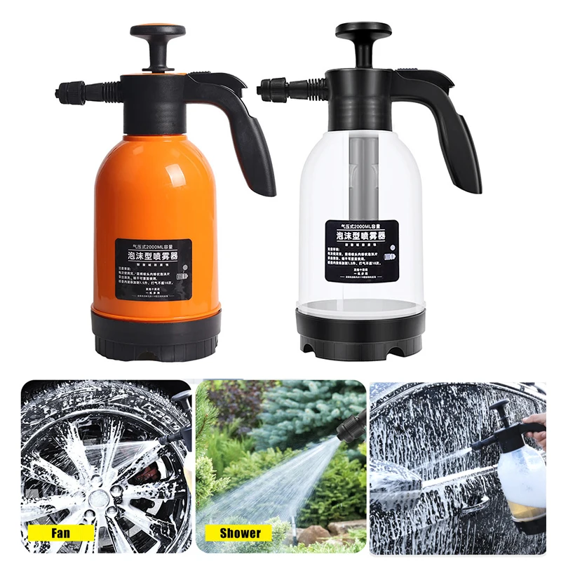 2L Garden Water Sprayer Hand Pump Foam Sprayer Car Cleaning Gardening Spray Bottle Air Pump Watering Can Home Cleaning Tools
2L Garden Water Sprayer Hand Pump Foam Sprayer Car Cleaning Gardening Spray Bottle Air Pump Watering Can Home Cleaning Tools