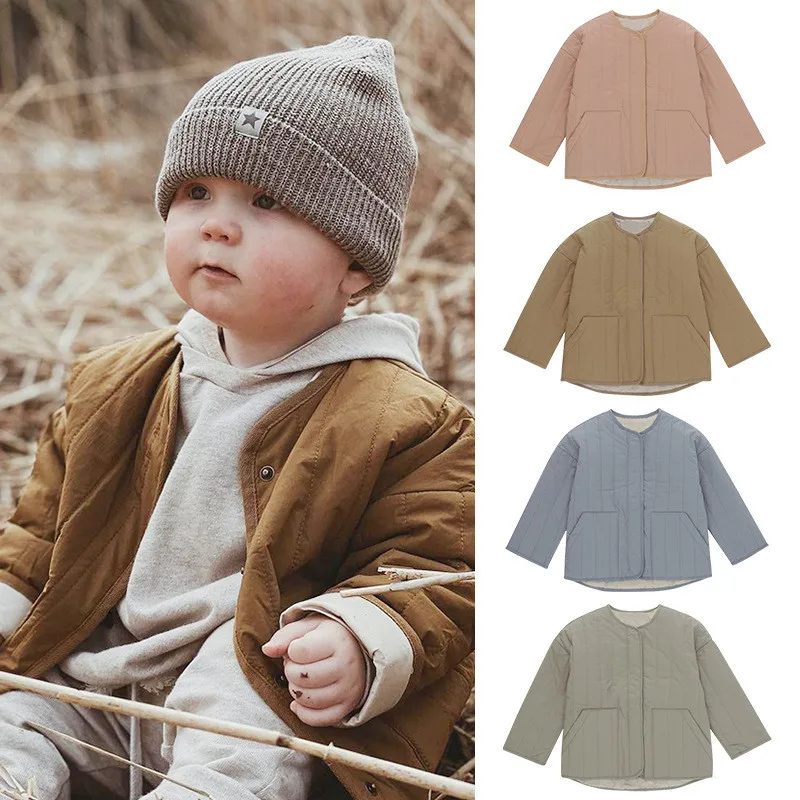 EnkeliBB Toddler Girl and Boys Fall Winter Jacket Lovely Children Solid Color Coats
EnkeliBB Toddler Girl and Boys Fall Winter Jacket Lovely Children Solid Color Coats
