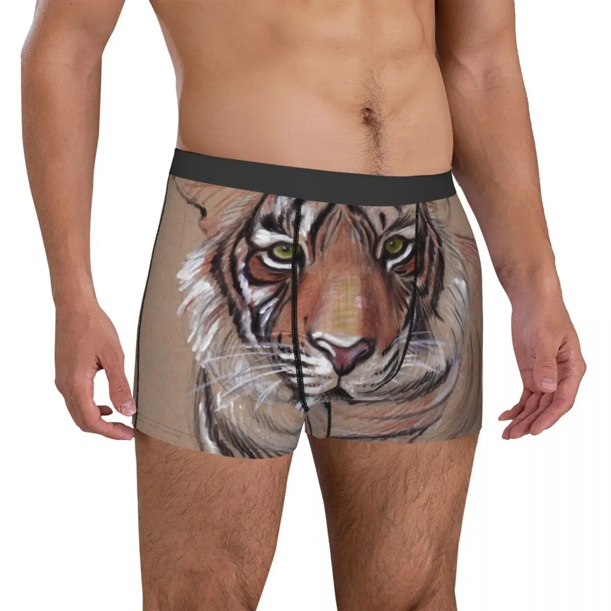 Tiger Underwear UNFINISHED BUSINESS Original Tiger Drawing Man Shorts Briefs Funny Boxershorts Trenky Custom Oversize Panties
Tiger Underwear UNFINISHED BUSINESS Original Tiger Drawing Man Shorts Briefs Funny Boxershorts Trenky Custom Oversize Panties