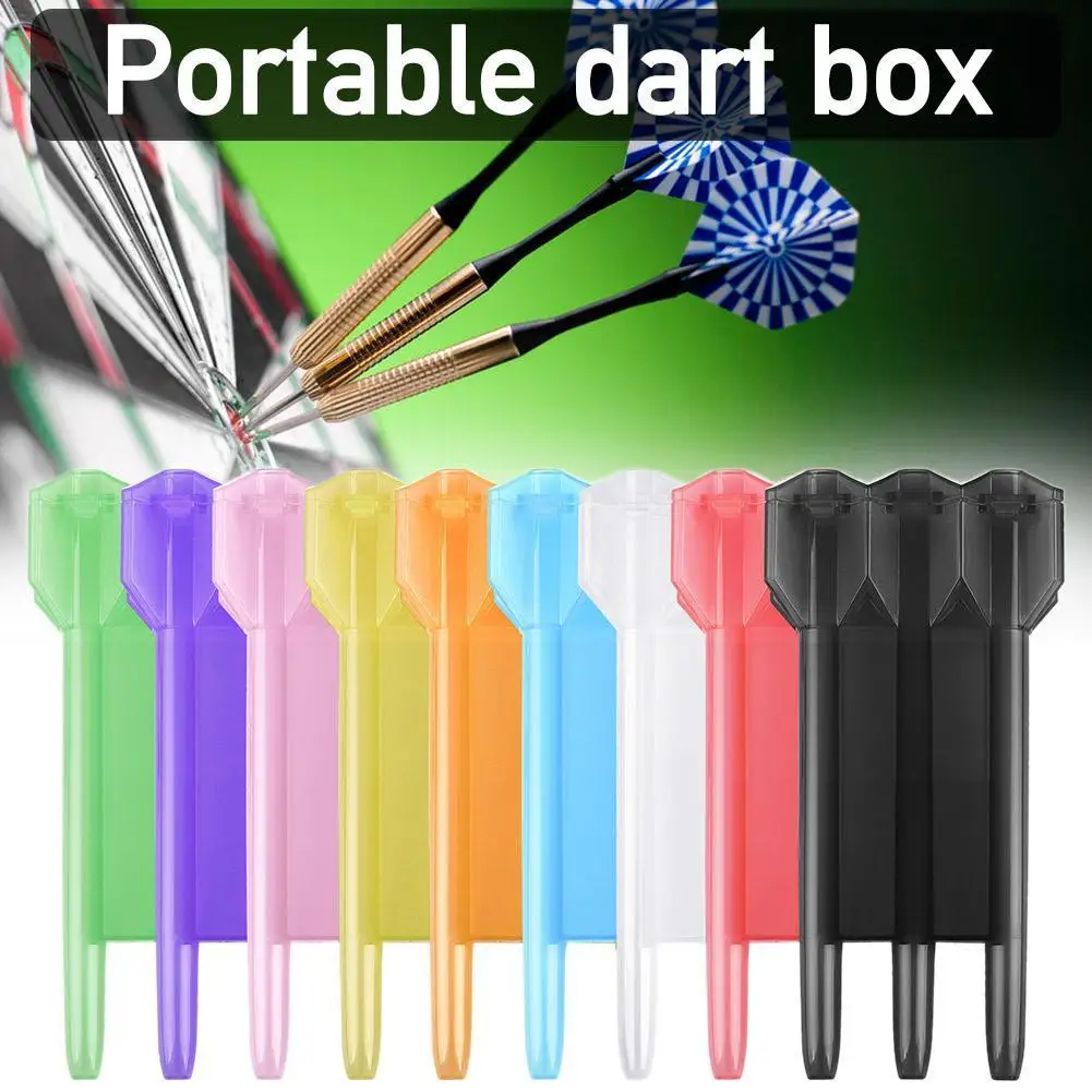 Transparent Portable Dart Box Can Hold A Complete Set Of Darts ABS Dart Box Key Lock Integrated Universal Dart Box
Transparent Portable Dart Box Can Hold A Complete Set Of Darts ABS Dart Box Key Lock Integrated Universal Dart Box