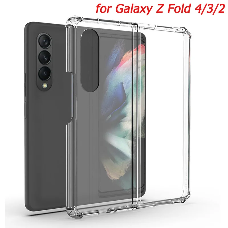 Front Back Transparent Protective Cover for Samsung Galaxy Z Fold 4 3 2 Clear Folding Phone Case for Galaxy Z Fold4 Fold3 Fold2
Front Back Transparent Protective Cover for Samsung Galaxy Z Fold 4 3 2 Clear Folding Phone Case for Galaxy Z Fold4 Fold3 Fold2