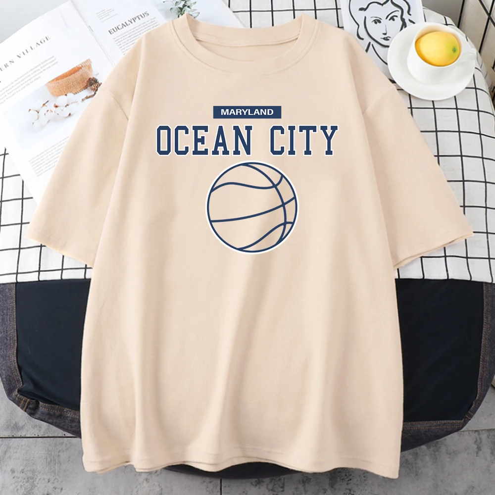 Maryland Ocean City Personality Letter Print Tshirts Women Soft Cool T-Shirt Sport Summer Clothing Street Hip Hop Short Sleeve
Maryland Ocean City Personality Letter Print Tshirts Women Soft Cool T-Shirt Sport Summer Clothing Street Hip Hop Short Sleeve