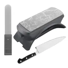 Whetstone Knives Sharpener Emery Bridge Type Knife Sharpener Professional Grindstone Durable Angle Guide Knife Polishing Tools