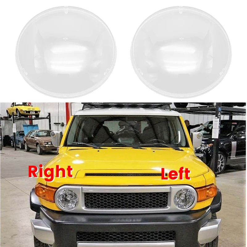 1Pair Car Headlight Shell Lamp Shade Transparent Lens Cover Headlight Cover For Toyota FJ Cruiser 2007-2021
1Pair Car Headlight Shell Lamp Shade Transparent Lens Cover Headlight Cover For Toyota FJ Cruiser 2007-2021
