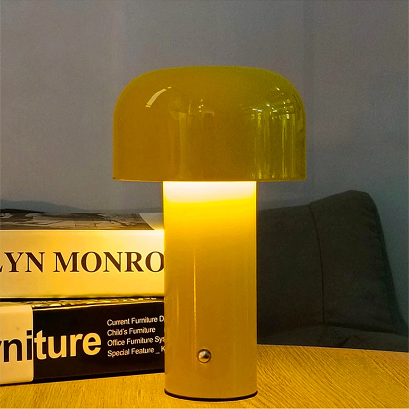 LED Mushroom Lamp Wireless Touch Charging Desk Lamp USB Desktop Decoration Children's Bedroom Bedside Eye Protection Night Light
LED Mushroom Lamp Wireless Touch Charging Desk Lamp USB Desktop Decoration Children's Bedroom Bedside Eye Protection Night Light