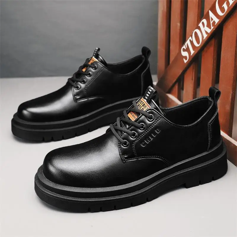 Men's Shoes Fall Men's Clothing Suit Black Board Shoes Men's Casual Leather Shoes Kitchen Work Chef Labor Protection Fashion
Men's Shoes Fall Men's Clothing Suit Black Board Shoes Men's Casual Leather Shoes Kitchen Work Chef Labor Protection Fashion
