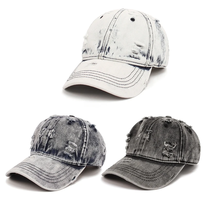Summer Washed Denim Baseball Cap Teens Men Women Casual Adult Adjustable Cap Spring Autumn Outdoor Breathable Sun Visor Hat
Summer Washed Denim Baseball Cap Teens Men Women Casual Adult Adjustable Cap Spring Autumn Outdoor Breathable Sun Visor Hat
