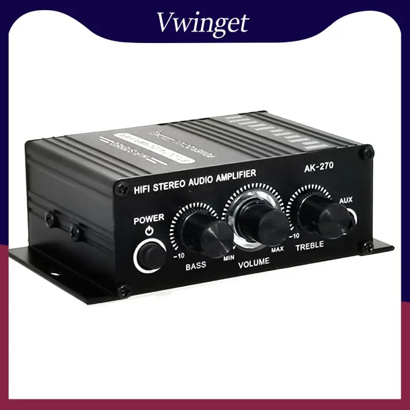 20w20w Hifi Audio Power Amplifier Digital Stereo Thick And Sturdy Power Amplifier Clearer Beautiful 4-16Ω Mini Amplifier
20w20w Hifi Audio Power Amplifier Digital Stereo Thick And Sturdy Power Amplifier Clearer Beautiful 4-16Ω Mini Amplifier