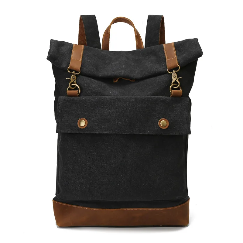 Fashion Canvas Backpacks Large Capacity Black Rucksacks Laptop Bags Male Business Shoulder Bag Mochila Mens Bookbag
Fashion Canvas Backpacks Large Capacity Black Rucksacks Laptop Bags Male Business Shoulder Bag Mochila Mens Bookbag
