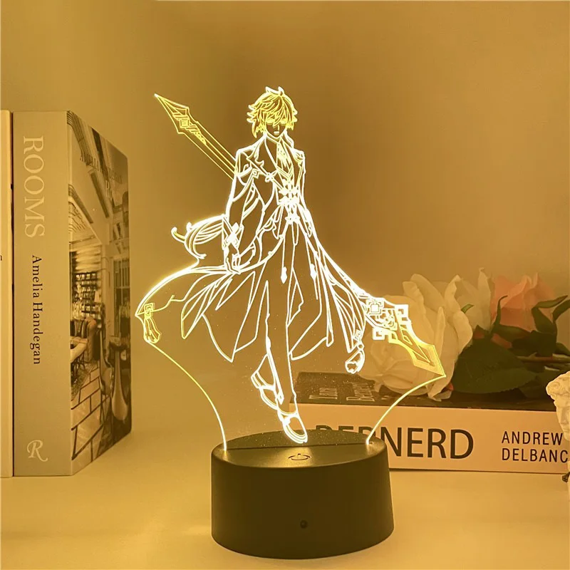Customized Yuanshen carved Qingji Zhongli walnut 3d night light around colorful usb battery gaming room decorative light touch
Customized Yuanshen carved Qingji Zhongli walnut 3d night light around colorful usb battery gaming room decorative light touch