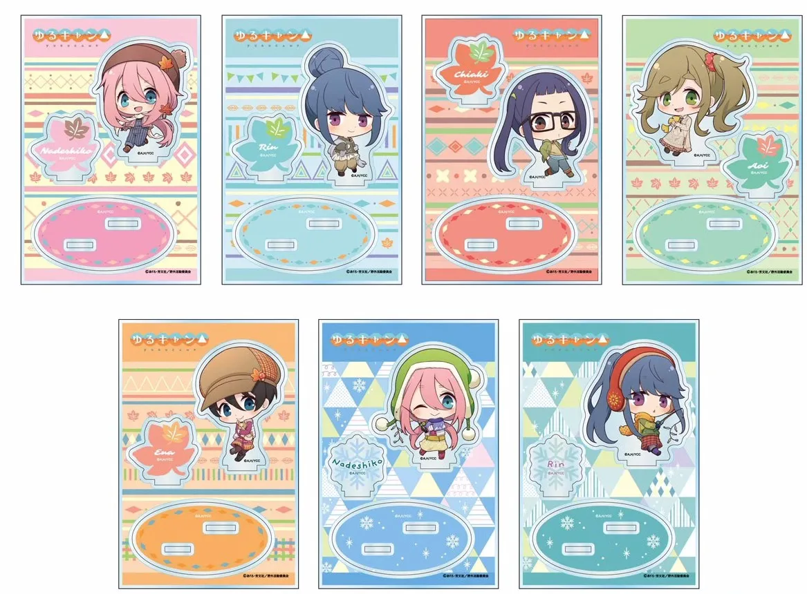 Аниме Yurucamp в горах, лагерь юру, Шима Рин, акриловая фигурка, подставка, фигурка, игрушки для детей 4453
Аниме Yurucamp в горах, лагерь юру, Шима Рин, акриловая фигурка, подставка, фигурка, игрушки для детей 4453