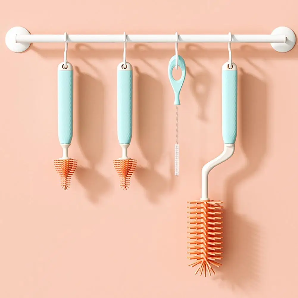 Manual 3Pcs/Set Convenient Newborn Baby Bottle Cleaner Brush Eco-friendly Cleaning Brush Labor-saving for Home
Manual 3Pcs/Set Convenient Newborn Baby Bottle Cleaner Brush Eco-friendly Cleaning Brush Labor-saving for Home