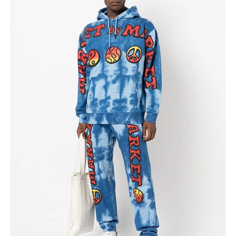 2022 Travis Scott Cactus Jack Tie Dye Lettering High Street Sports Men's And Women's Casual Pullover Hoodies
2022 Travis Scott Cactus Jack Tie Dye Lettering High Street Sports Men's And Women's Casual Pullover Hoodies