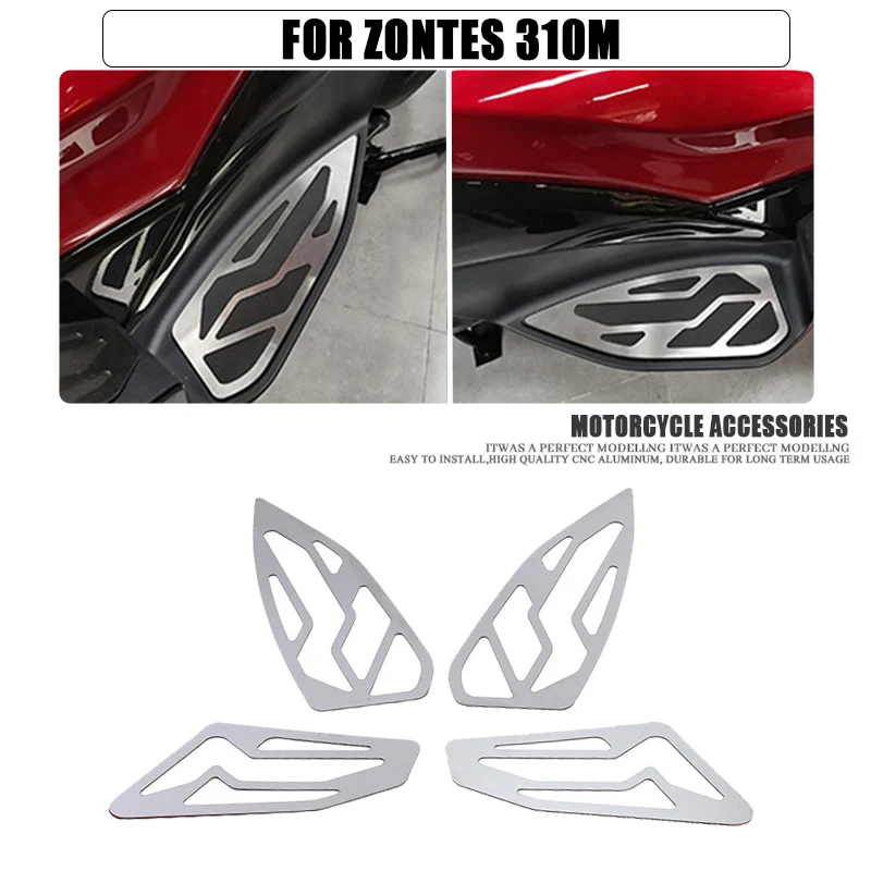 Motorcycle For Zontes 310m Scooter Footrest Footboard Step Floorboards Foot pedal Accessories
Motorcycle For Zontes 310m Scooter Footrest Footboard Step Floorboards Foot pedal Accessories