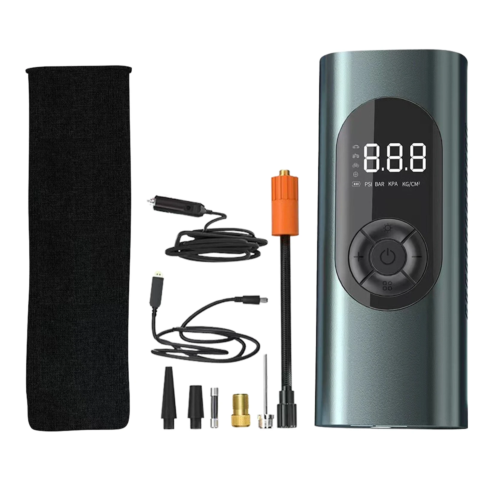 Car Electrical Air Pump Portable Car Air Compressor For Motorcycles Bicycle Boat Tyre Inflator Digital Auto Inflatable Pump 
Car Electrical Air Pump Portable Car Air Compressor For Motorcycles Bicycle Boat Tyre Inflator Digital Auto Inflatable Pump