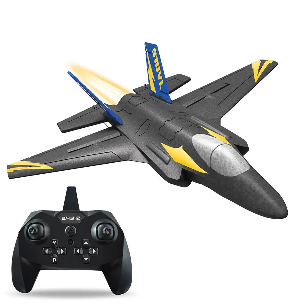 Радиоуправляемый самолет Kf605 F35 2,4 ГГц 4 канала 6 осей гироскоп Радиоуправляемый Epp самолет 15 минут полета дистанционное управление самолет д...
Радиоуправляемый самолет Kf605 F35 2,4 ГГц 4 канала 6 осей гироскоп Радиоуправляемый Epp самолет 15 минут полета дистанционное управление самолет д...