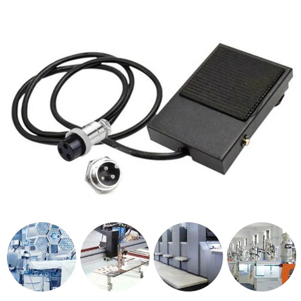 Spot Welded Foot Pedal Welding 1pc Metal TFS-1 TIG Welder 2/3-pin 5A Anti-skid Control Cutting Foot Controller
Spot Welded Foot Pedal Welding 1pc Metal TFS-1 TIG Welder 2/3-pin 5A Anti-skid Control Cutting Foot Controller