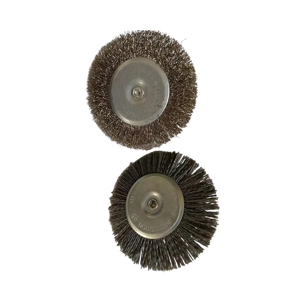4Pcs Electric Joint Metal Brush Bylon Brush EFB Model Cleaner Against Weeds For Grass Trimming Garden Cleaning 100mm Power Tool
4Pcs Electric Joint Metal Brush Bylon Brush EFB Model Cleaner Against Weeds For Grass Trimming Garden Cleaning 100mm Power Tool