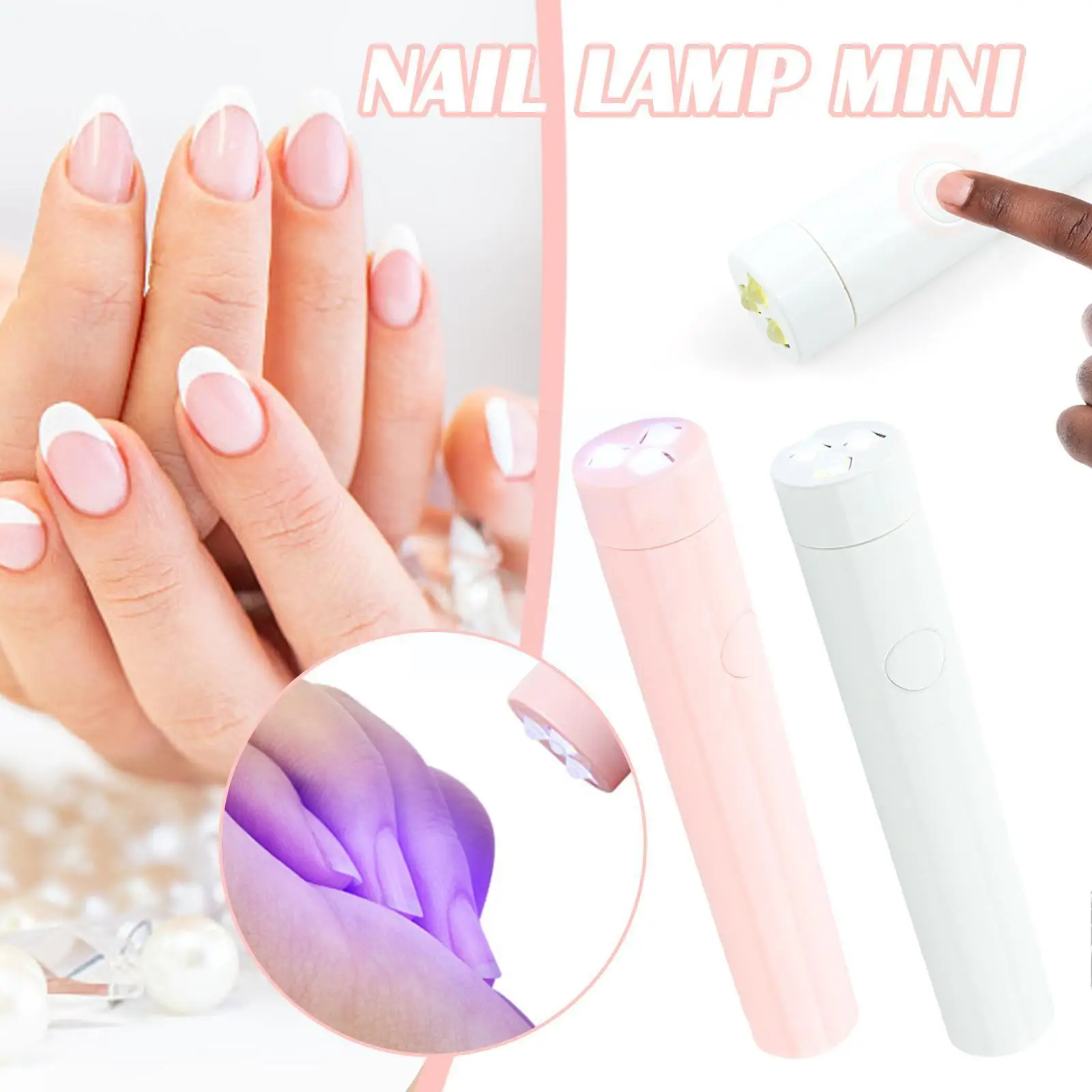 Nail Lamp Mini Salon Quick Dry USB Machine Home Phototherapy Professional Tools Lamp Nail Mini Dryer Flashlight Pen UV Nail W5L1
Nail Lamp Mini Salon Quick Dry USB Machine Home Phototherapy Professional Tools Lamp Nail Mini Dryer Flashlight Pen UV Nail W5L1